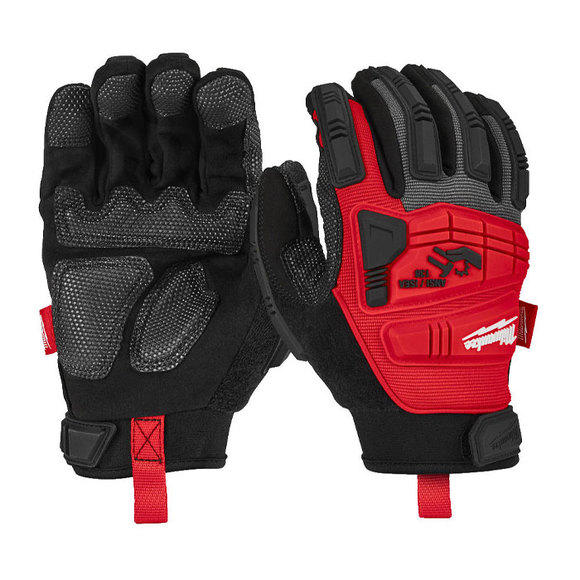 Milwaukee Power Tools, Milwaukee Impact Demolition Gloves - Large / Size 9