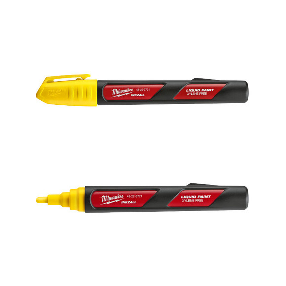 Milwaukee Power Tools, Milwaukee INKZALL Yellow Paint Marker