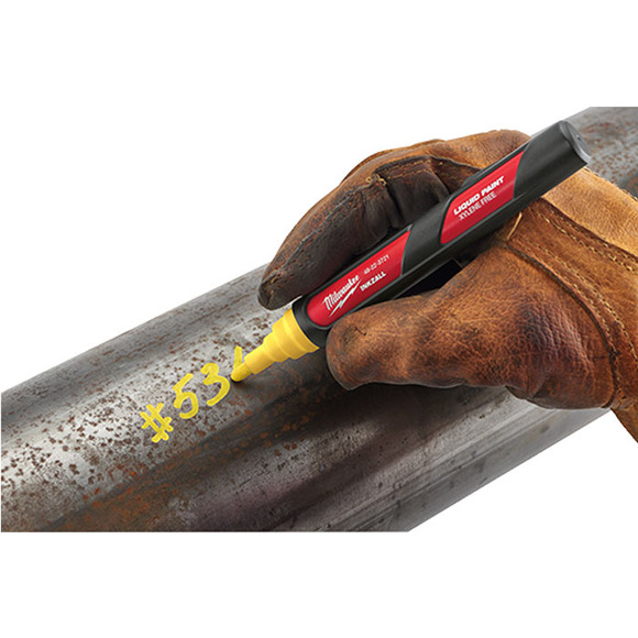 Milwaukee Power Tools, , Milwaukee INKZALL Yellow Paint Marker