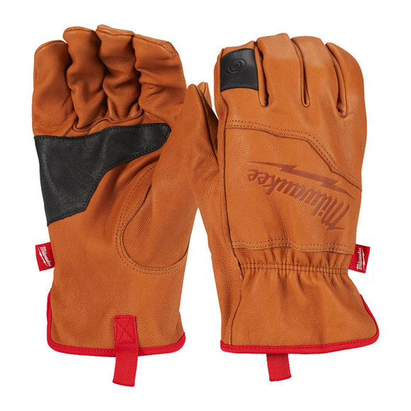 Milwaukee Power Tools, Milwaukee Leather Gloves Size 9/L