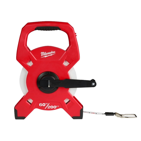 Milwaukee Power Tools, Milwaukee LTF60-200 60m Open Fibre Glass Tape Measure