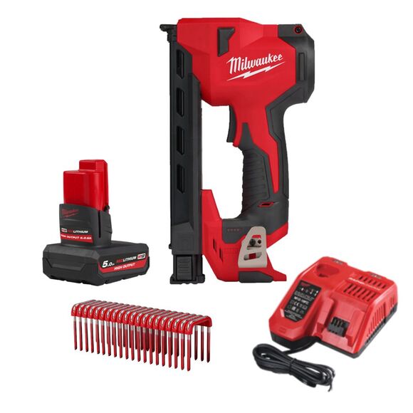 Milwaukee Power Tools, Milwaukee M12BCST-501STP Sub Compact Cable Stapler Kit