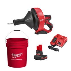 Milwaukee M12BDC6-501C 6 mm Spiral Drain Cleaner Kit
