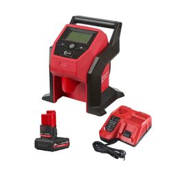 Milwaukee M12BI-501 12v Compact Inflator Kit