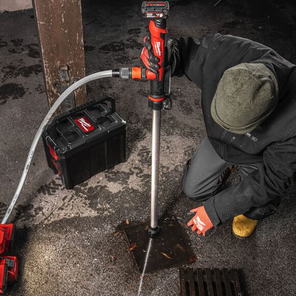 Milwaukee Power Tools, , Milwaukee M12BSWP-0 Brushed Stick Water Pump   