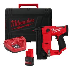 Milwaukee M12FCN18GS-251X Gauge Finish Nailer Kit 