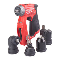 Milwaukee M12FDDXKIT-202X 'FUEL' Drill Driver with Removable Chucks 