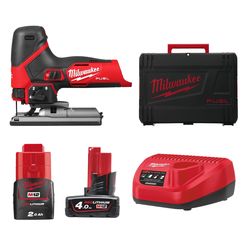 Milwaukee M12FJS-422X Fuel Jigsaw Kit 