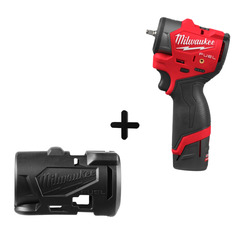 Milwaukee M12FSCIWF14-252X M12 Fuel Sub Compact ¼ Wrench Kit