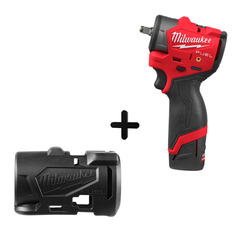 Milwaukee M12FSCIWF38-252X M12 Fuel Sub Compact 3/8 Wrench Kit