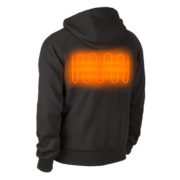Milwaukee Power Tools, , Milwaukee M12HHBL4-0  Black Heated Hoodie Medium