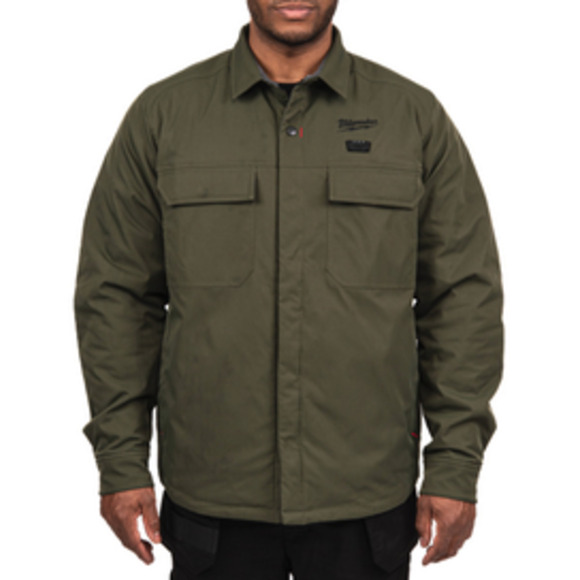 Milwaukee Power Tools, Milwaukee M12HSJ 2XL Green Shacket