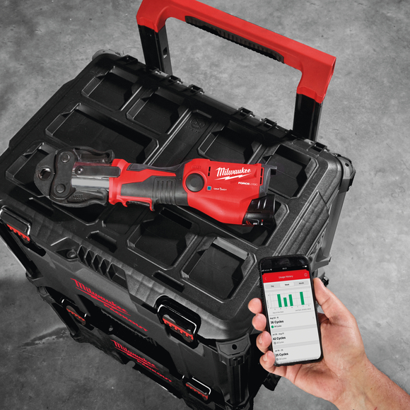 Milwaukee Power Tools, , Milwaukee M12ONEHPT-202C M Set ONEKEY Compact Press Tool M Jaws