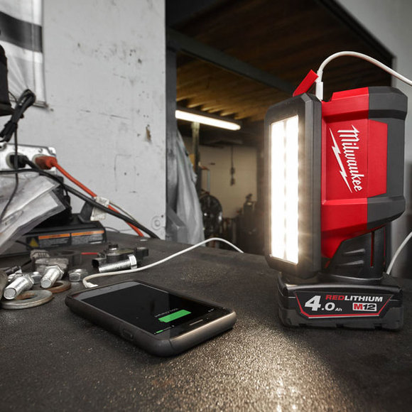 Milwaukee Power Tools, , Milwaukee M12PAL-0 Pivot Area Light
