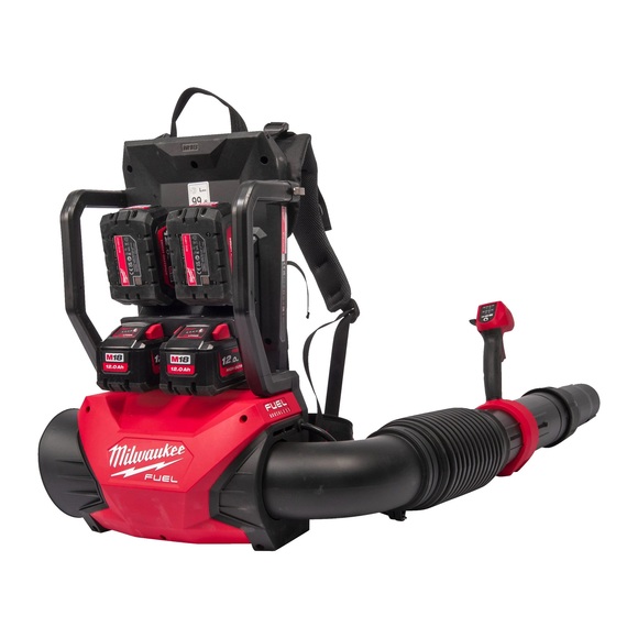 Milwaukee Power Tools, Milwaukee M18F2BPB-124 FUEL Dual Battery Pack Blower 