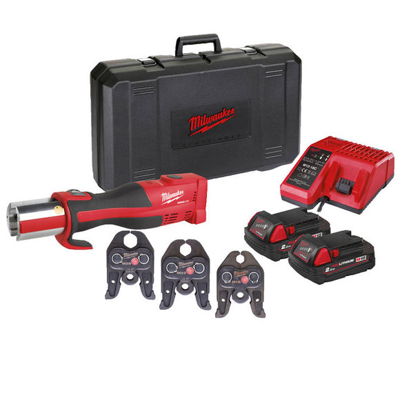 Milwaukee Power Tools, Milwaukee M18BLHPT-202C - M Set Hydraulic Press Tool
