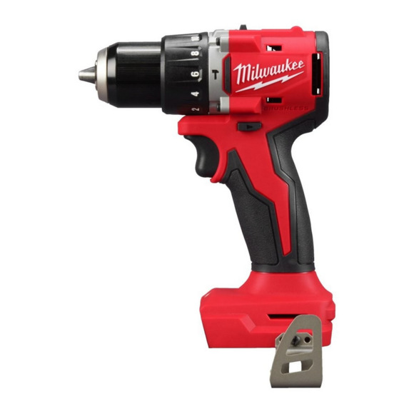 Milwaukee Power Tools, Milwaukee M18BLPDRC-0 18v Brushless Compact Combi Drill Naked
