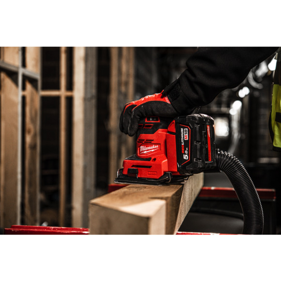 Milwaukee Power Tools, , Milwaukee M18BQSS-0 Quarter Sheet Sander Bare Unit