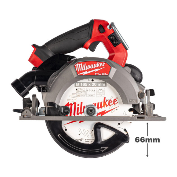 <BRAND>, Milwaukee M18FCSDC165-552X M18 Fuel  66mm Depth Of Cut Saw Kit