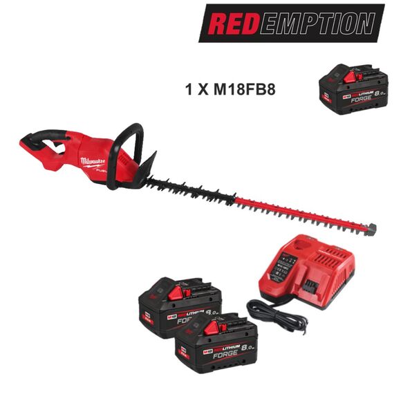 Milwaukee Power Tools, Milwaukee M18FHET75G2-802 Gen 3 75cm Hedge Trimmer Kit