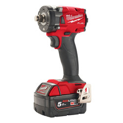 Milwaukee M18FIW2F12-502X 'FUEL' 1/2" Compact Impact Wrench 