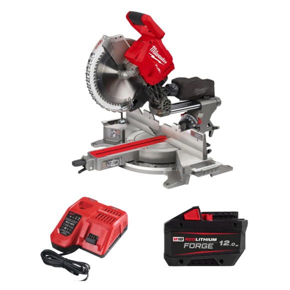 Milwaukee Power Tools, Milwaukee M18FMS305-121FC Fuel Mitre Saw Forge Kit 