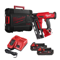 Milwaukee M18FN16GA-202X 'FUEL' 16 Guage Angled Finish Nailer