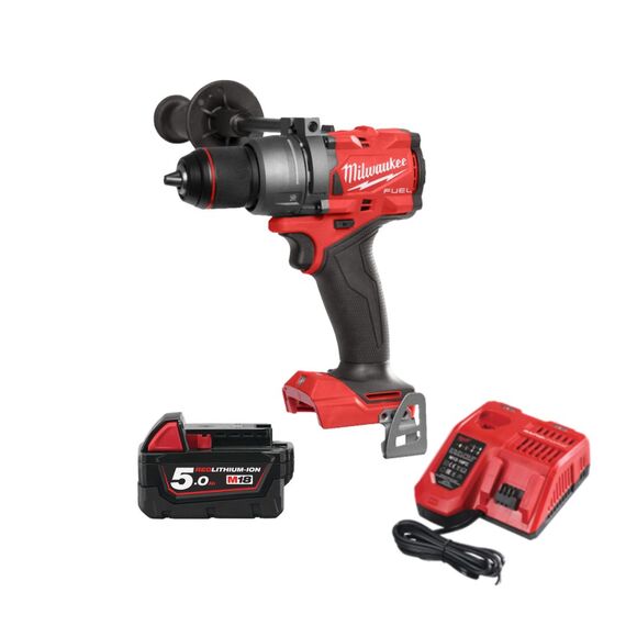 Milwaukee Power Tools, Milwaukee M18FPD3-501 Fuel Combi Drill Gen 4 Kit
