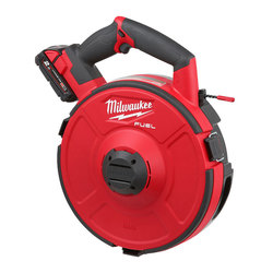 Milwaukee M18FPFT-202 'FUEL' Powered Fish Tape 30 m NC Set 