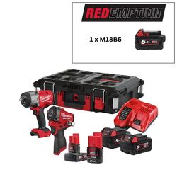 Milwaukee M18FPP2AQ2-564P M12 & M18 Wrench Powerpack