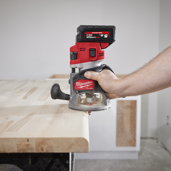 Milwaukee Power Tools, , Milwaukee M18FR12KIT-0XP Fuel 1/2 Router
