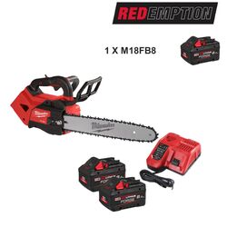 Milwaukee M18FTHCHS53-802 35cm Top Handle Chainsaw Kit