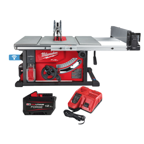 Milwaukee Power Tools, Milwaukee M18FTS210-121B Table Saw Forge Kit