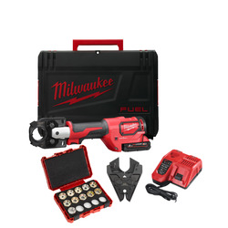 Milwaukee M18HCCT-16300JAWKIT R22 Set Hydraulic Cable Crimper c/w CuAL Cutting Jaw