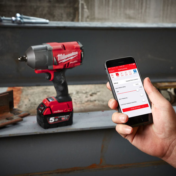 Milwaukee Power Tools, , Milwaukee M18ONEFHIWF12-0X 'ONEKEY' 1/2" Friction Ring Impact Wrench