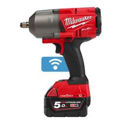 Milwaukee M18ONEFHIWF12-502X 'FUEL' 'ONEKEY' 1/2" Friction Ring Impact Wrench 