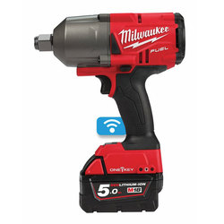 Milwaukee M18ONEFHIWF34-502X 'FUEL' 'ONEKEY' 3/4" Friction Ring Impact Wrench 