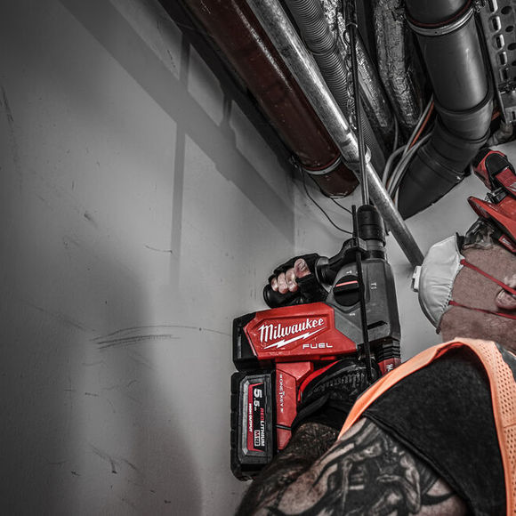 Milwaukee Power Tools, , Milwaukee M18ONEFHX-0X Fuel SDS+ Hammer Drill