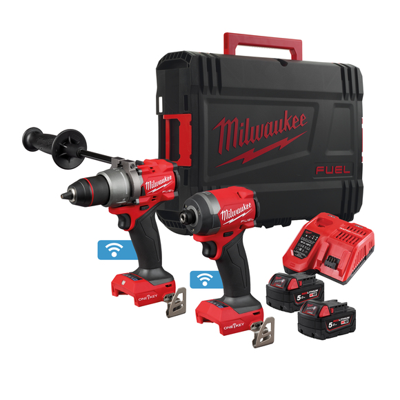 Milwaukee M18ONEPP2A3-502X Fuel OneKey Twin Pack Kit