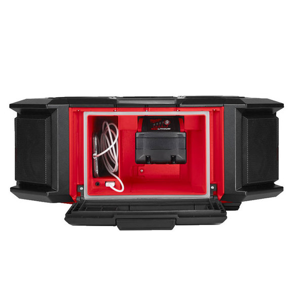 Milwaukee Power Tools, , Milwaukee M18PRCDAB+ PACKOUT Radio/Charger