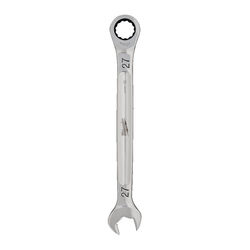 Milwaukee Maxbite Ratcheting Combination Spanner 27mm 
