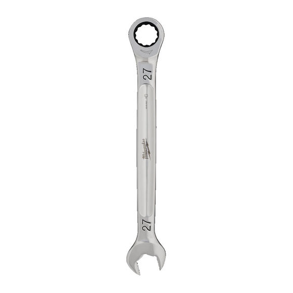 Milwaukee Power Tools, Milwaukee Maxbite Ratcheting Combination Spanner 27mm