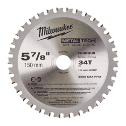 Milwaukee Metal Cutting Blade 150 mm 34 Tooth