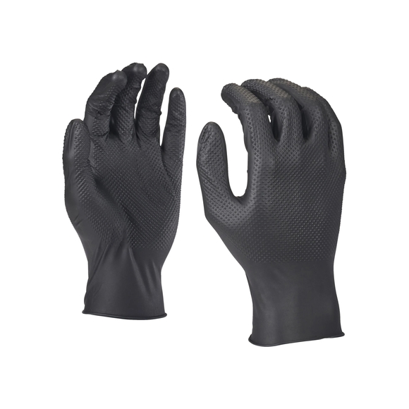 Milwaukee Power Tools, Milwaukee Nitrile Disposable Gloves 10/XL 50 Pcs