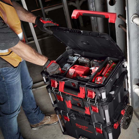 Milwaukee Power Tools, , Milwaukee PACKOUT 3 Piece Storage System