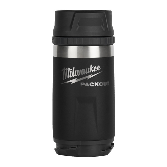 Milwaukee Power Tools, Milwaukee PACKOUT Bottle 355 ml Sip Lid Black 
