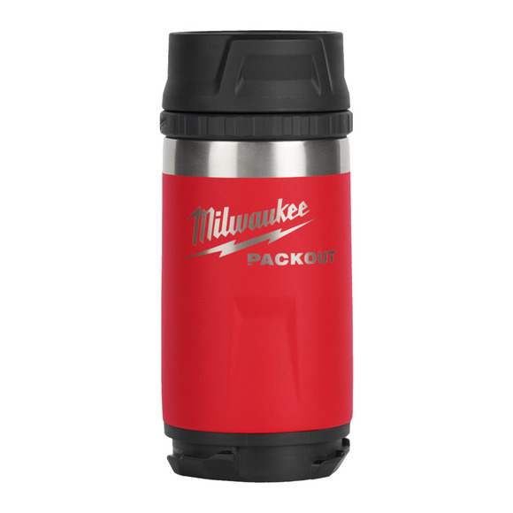 Milwaukee Power Tools, Milwaukee PACKOUT Bottle 355 ml Sip Lid Red