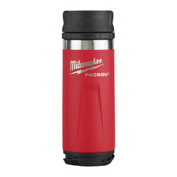 Milwaukee PACKOUT Bottle 532 ml Sip Lid Red