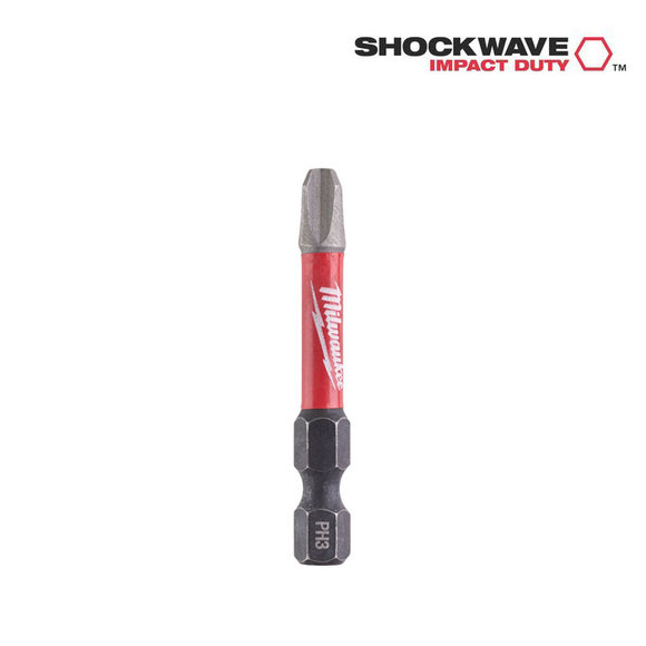 Milwaukee Power Tools, Milwaukee PH3 50 mm Shockwave 3 Bit