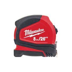 Milwaukee Pro Compact 8m-26ft Tape Measure 